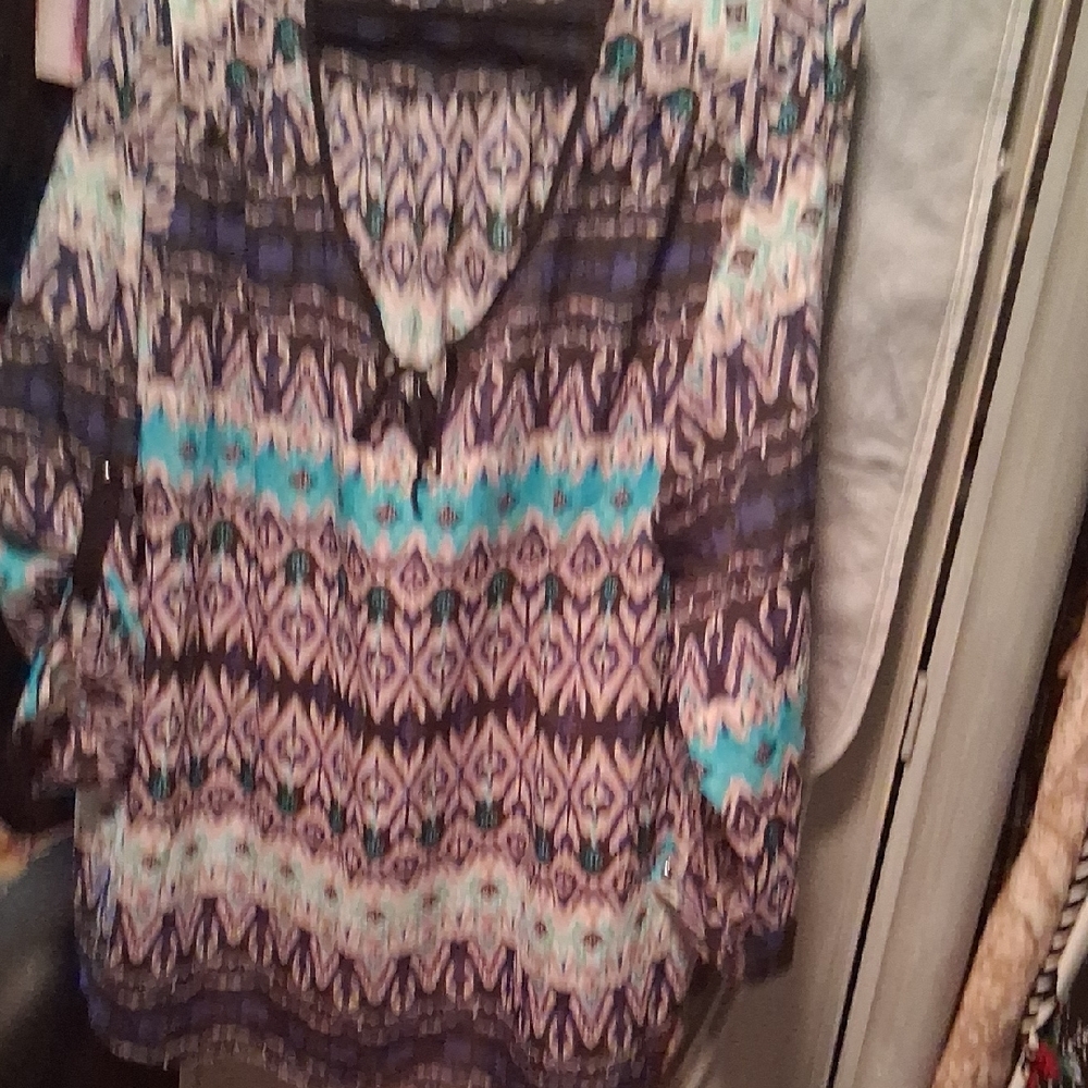 Daniel Rainn Tunic Top 3X like New Daniel Rainn Tunic Top